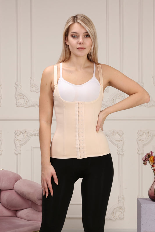 Askılı Latex Korse Ten