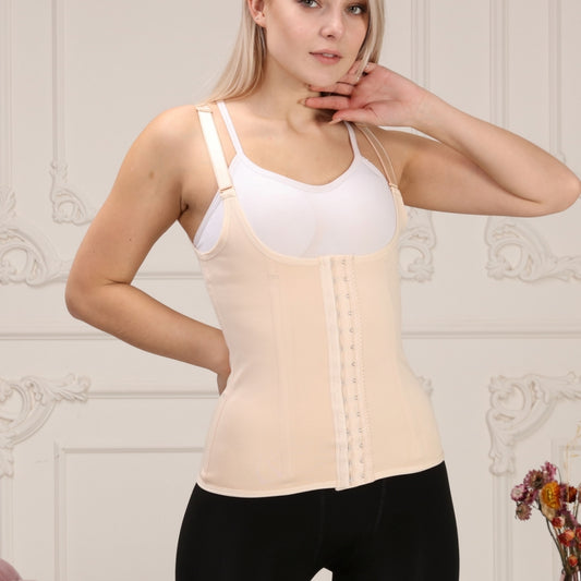Askılı Latex Korse Ten